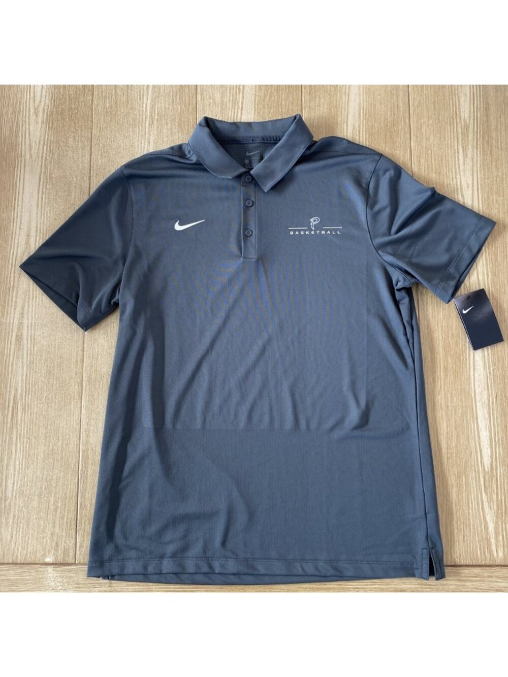 Nike Performance Polo Golf Shirt Collared Size L Short Sleeve P Basketball